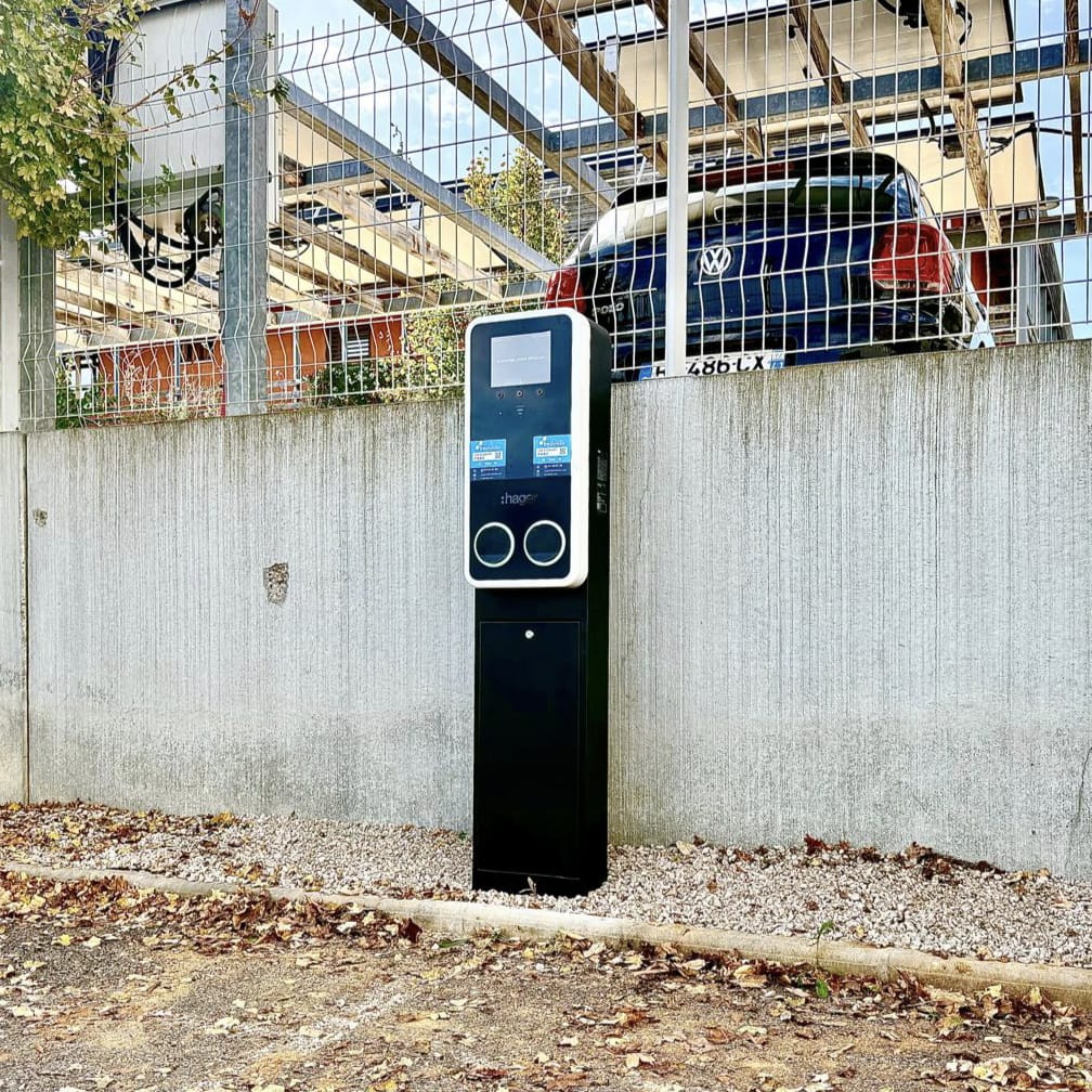 Borne double presentation